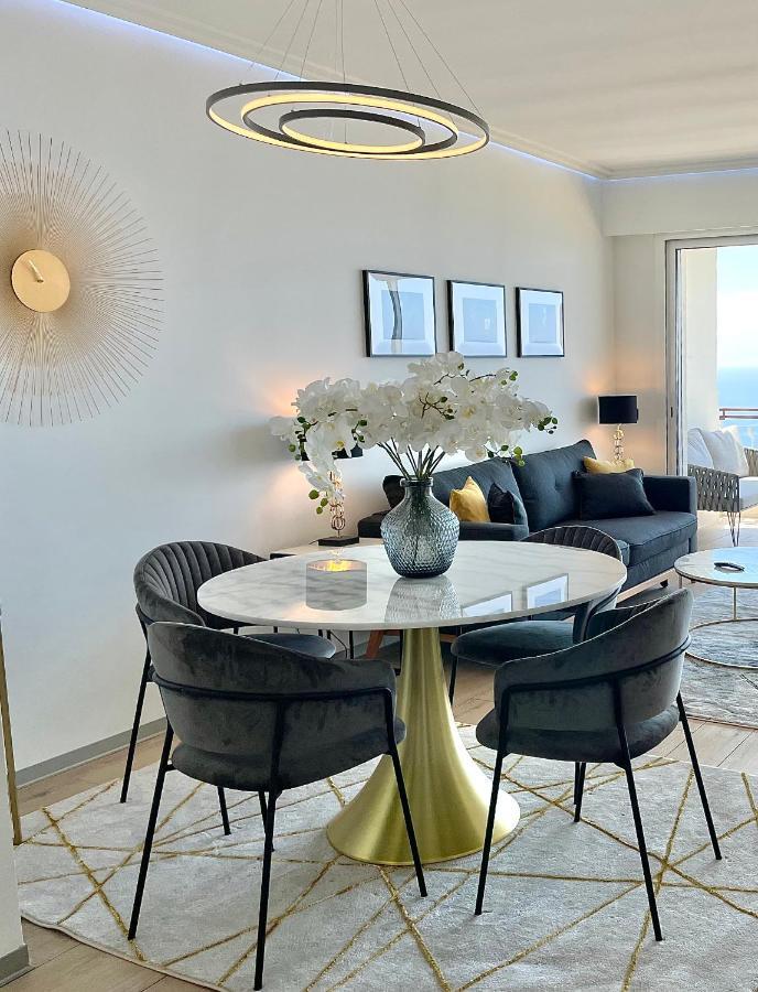 Mybluevista Luxury Panoramic Sea View Apartments Cap D Ail Near Monaco Cap-d'Ail Buitenkant foto