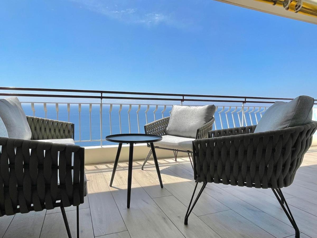 Mybluevista Luxury Panoramic Sea View Apartments Cap D Ail Near Monaco Cap-d'Ail Buitenkant foto